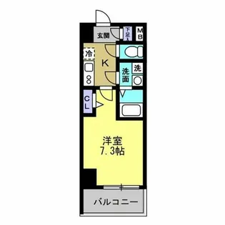 Sun State東海【1階】の間取り
