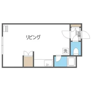 サニープレイス24【203号室】の間取り
