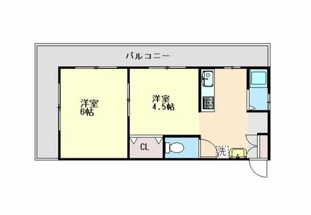 田中マンション【4階】の間取り