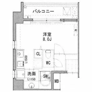 REGARO KANAYAMA Sta.【7階】の間取り