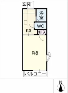 ALZATI Ⅰ【2階】の間取り