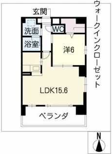 ESSE東別院【10階】の間取り