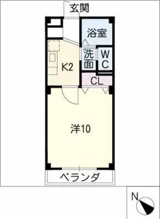 リバトーン風詩回廊【3階】の間取り