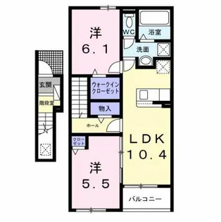 グランフェリーチェ【2階】の間取り