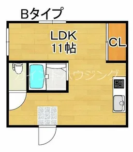 セレブ岸里Ⅱ【2階】の間取り