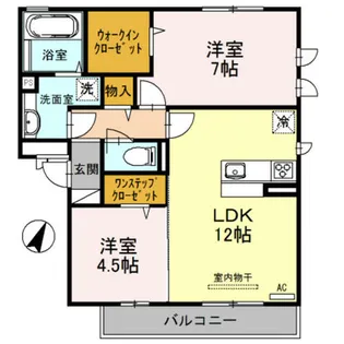 アルページュ【3階】の間取り