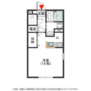 ボンヌ・シャンス【1階】の間取り