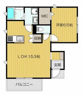 さくら隅田口ハイツ C棟【101号室】の間取り