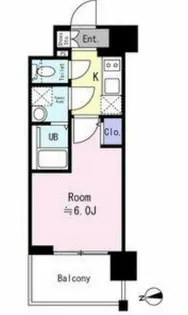 エスリード ザ・グレア大阪【5階】の間取り