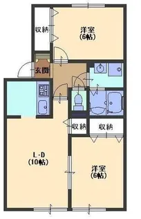 チェリーバレイZ【202号室】の間取り
