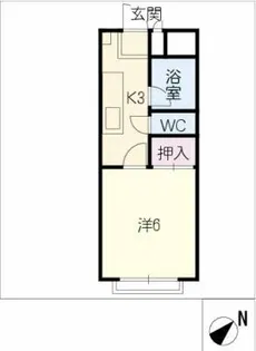 パラシオ アスール【3階】の間取り