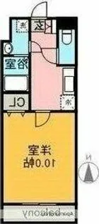 ジュネス福川【2階】の間取り