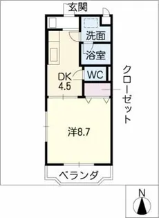 アンダルシア【3階】の間取り