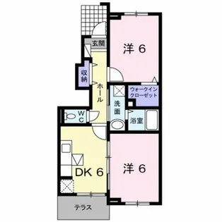 フレシール小倉東R【1階】の間取り