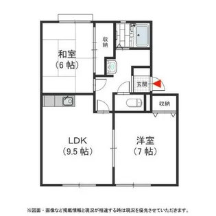 アーバンライフ芝田 C【102号室】の間取り