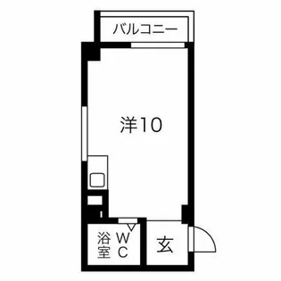 フォークビルアンドウ【405号室】の間取り
