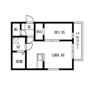 カーササクラーレ【3階】の間取り