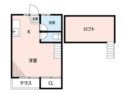 クリスタルハイツ【1階】の間取り