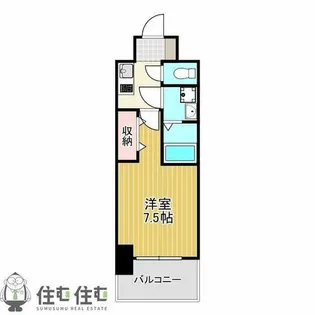 S-RESIDENCE豊田avanta【603号室】の間取り