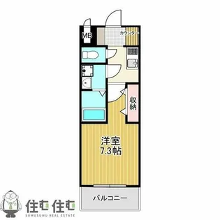 S-RESIDENCE豊田avanta【604号室】の間取り