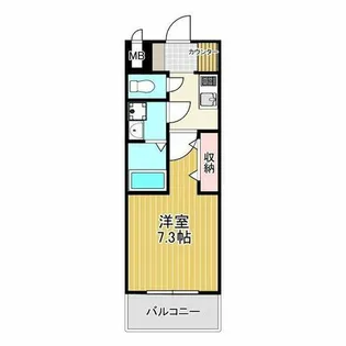 S-RESIDENCE豊田avanta【10階】の間取り