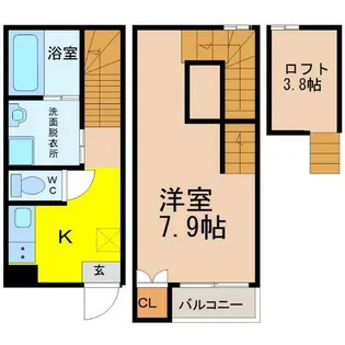 Liberty Hill【1階】の間取り