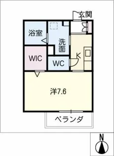 クオリスタ栄【2階】の間取り