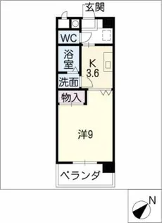 グランドヴィラS【3階】の間取り