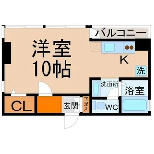 プリマベーラ名駅【8階】の間取り