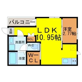 Star-Ship(スターシップ)【3階】の間取り