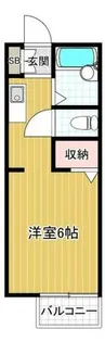 ハイツH&M【1階】の間取り