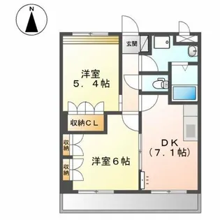 North river【2階】の間取り