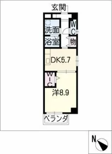 PRENDRE【2階】の間取り