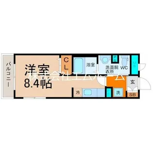 マリアロッソ天神山【3階】の間取り