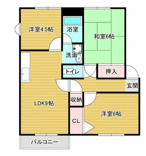 アドザックス宮崎【1階】の間取り