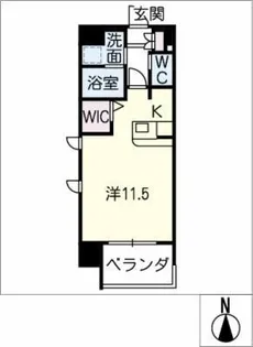 La Vita Nagoya【10階】の間取り