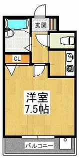 アークヒルズ【3階】の間取り