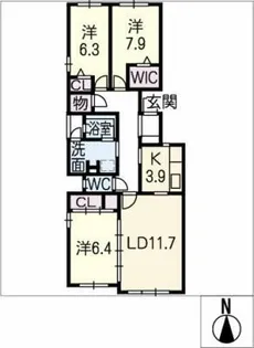 マストプラスⅡ【1階】の間取り
