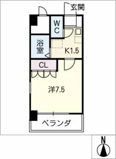 スライブ野並【2階】の間取り