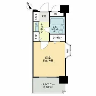 ダイアパレス平針【2階】の間取り