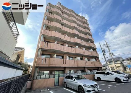 美谷ハイツ柵下の画像