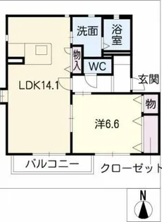Ohana Harmony【1階】の間取り