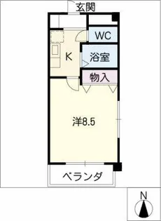 サンプラスⅢ【3階】の間取り