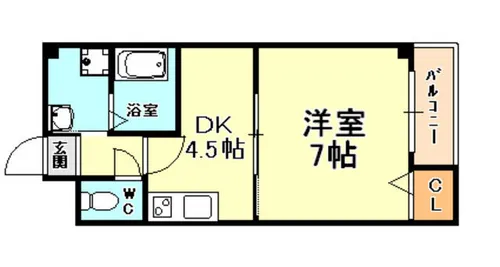 パルディナカダ2【3階】の間取り