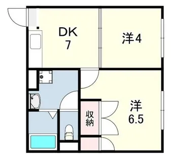 EVAH2【2階】の間取り