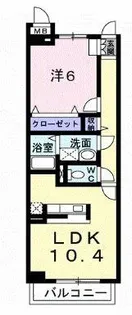 フェザーヒルⅡ【2階】の間取り