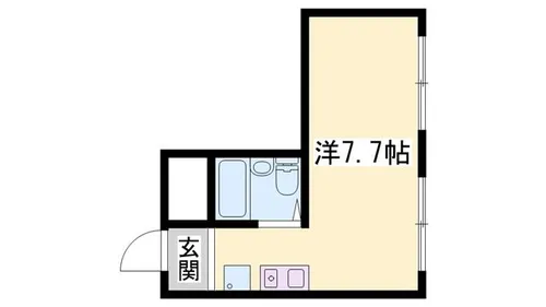 しらさぎメモリアル【103号室】の間取り