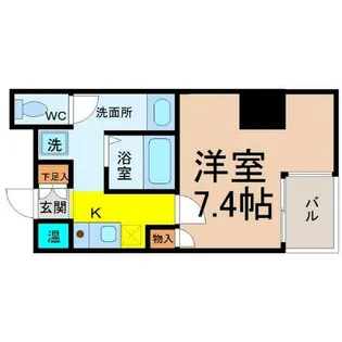プラチナ名古屋ビル【9階】の間取り