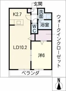サンイルニード【3階】の間取り