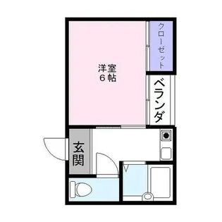 ファミーユトシ【2階】の間取り